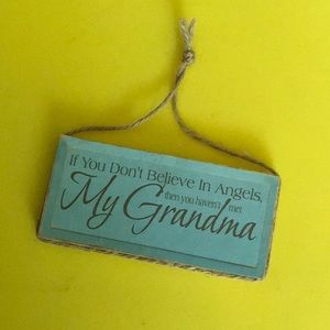 Mini Farmhouse Style Hanging Sign